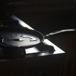 Home 7 a frying pan sitting on top of a stove